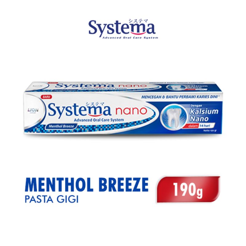 Systema Pasta Gigi Menthol Breeze 190GR