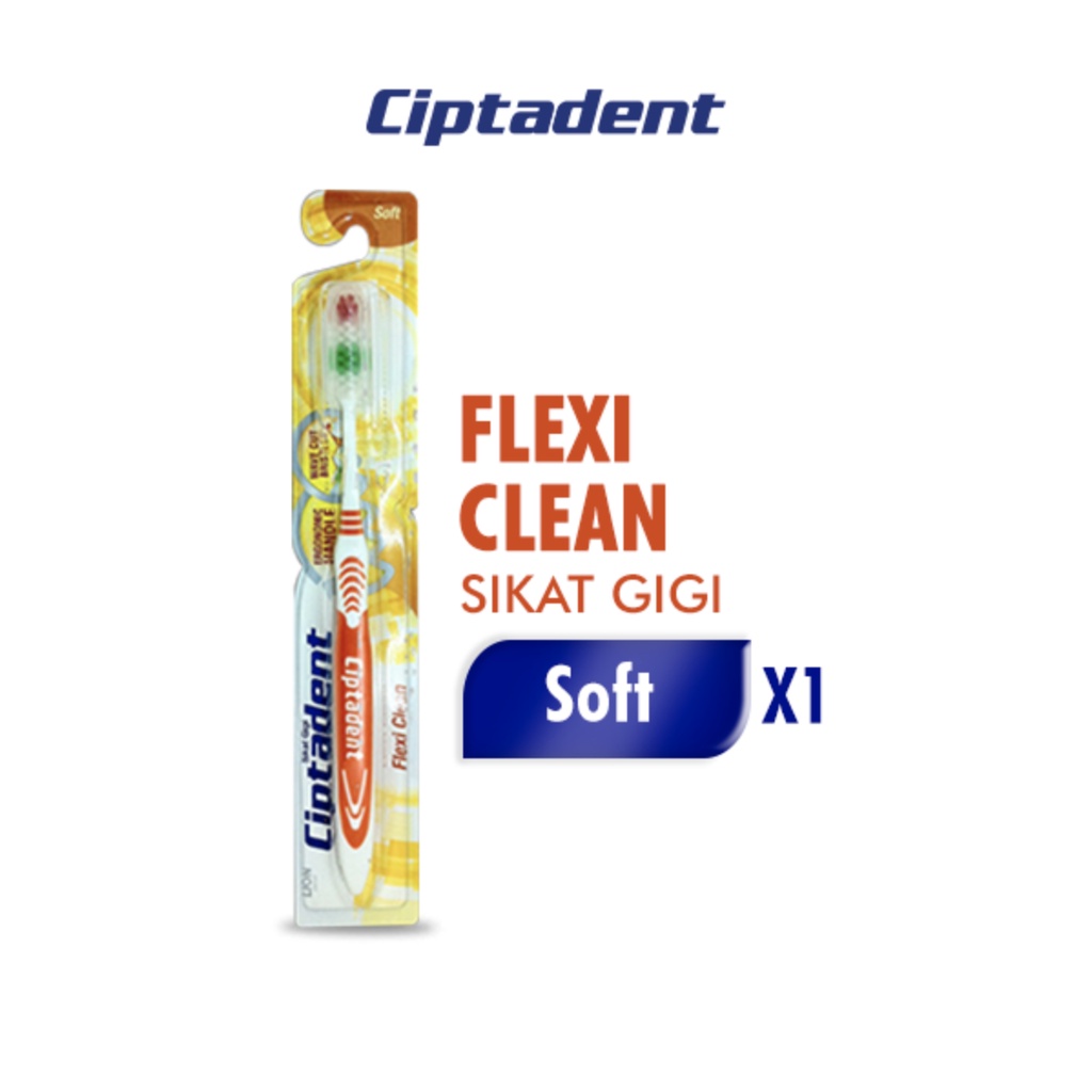 Ciptadent Sikat Gigi Flexi Clean Soft 1PCS