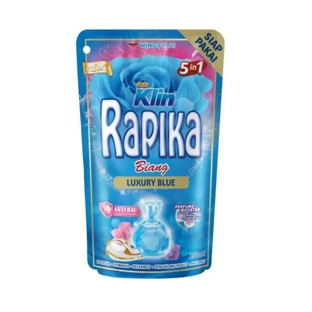 So Klin Rapika Biang Luxury Blue Pch 250ML