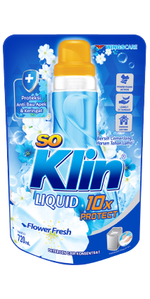So Klin Detergen Cair 10x Protect Pch 700ML