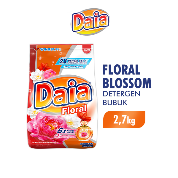 Daia Detergen Bubuk Floral 2.7KG