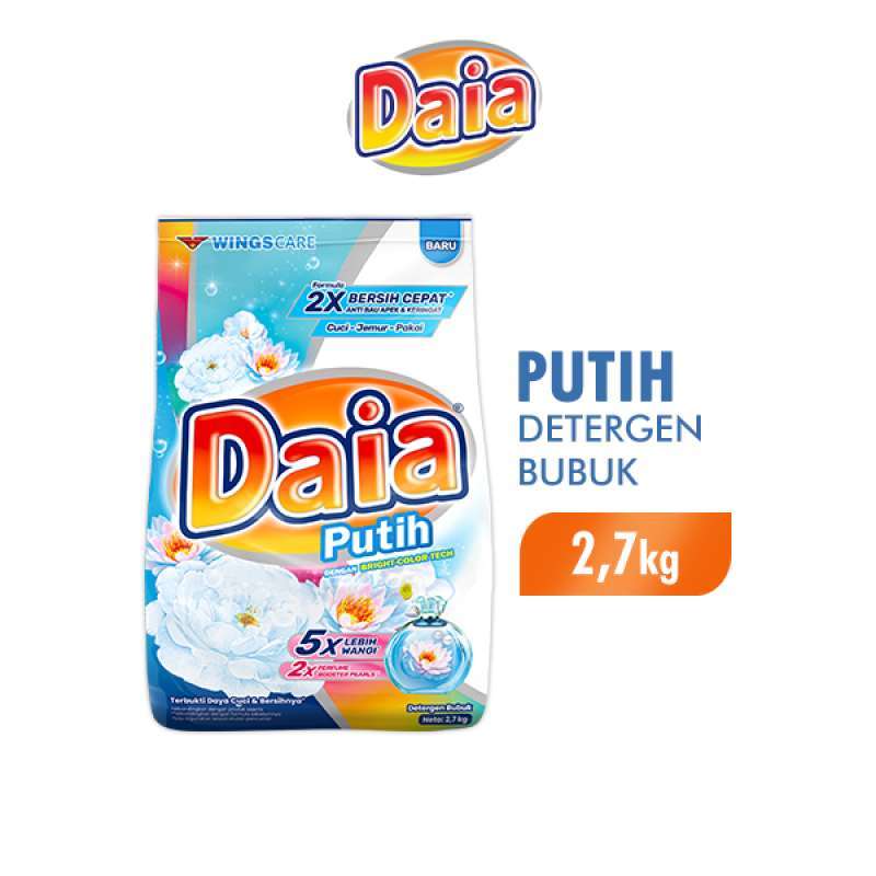 Daia Detergen Bubuk Putih 2.7KG