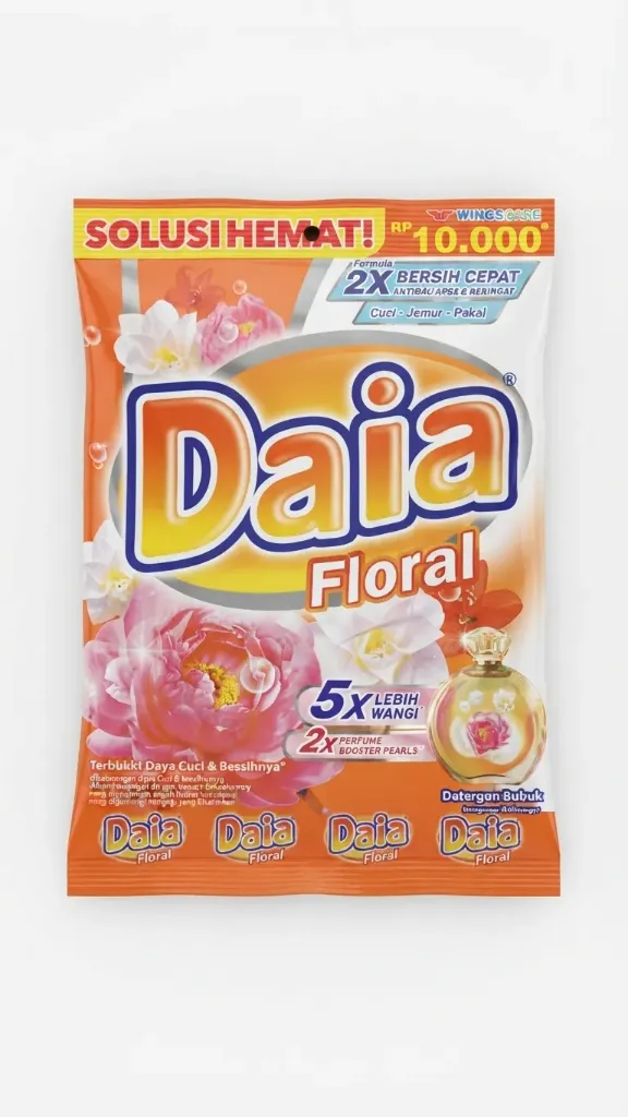Daia Detergen Bubuk Floral 495GR