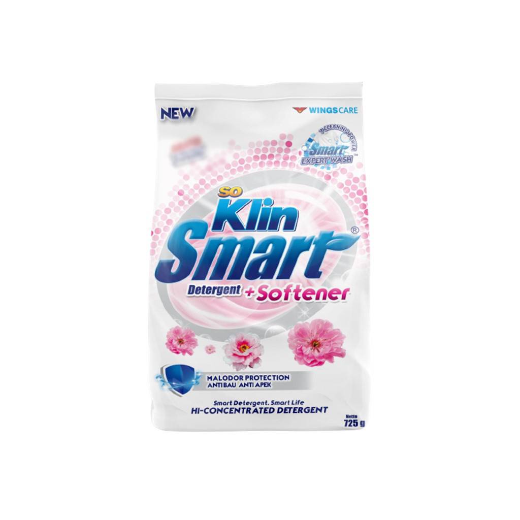 So Klin Detergen Bubuk + Softener Anti Bau Apek 725GR