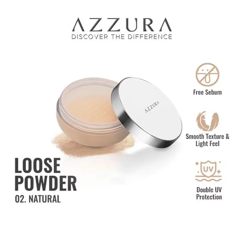 Azzura Loose Powder Fresh Look 02 Natural 30GR