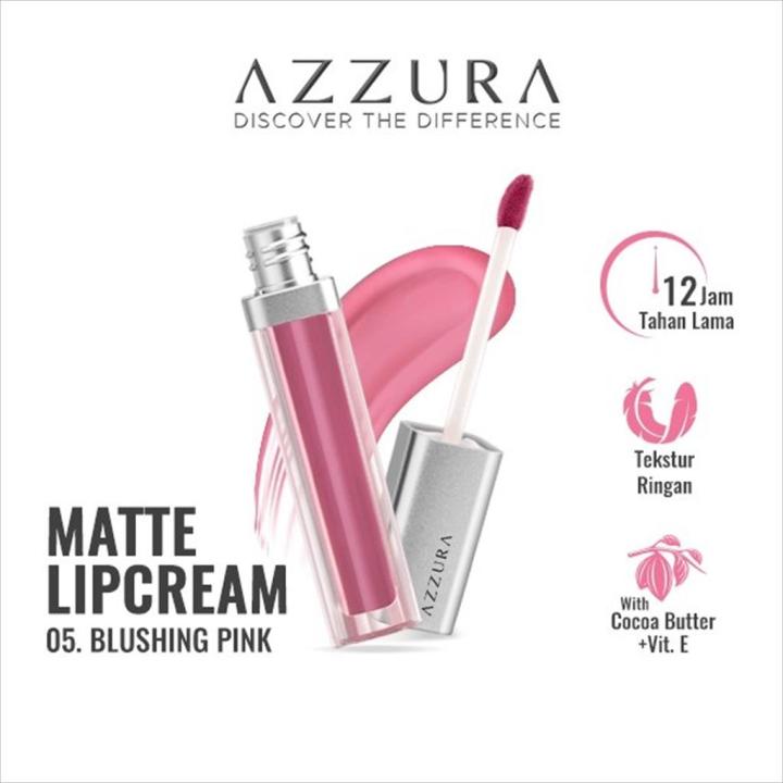 Azzura Matte Lipcream 05 Blushing Pink 4GR