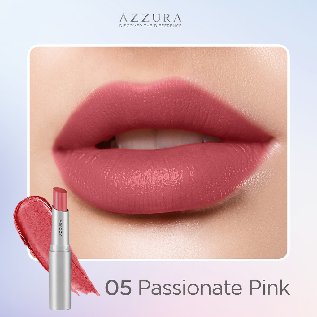 Azzura Long Lasting Lipstick 05 Passionate Pink 3GR