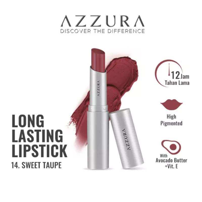 Azzura Long Lasting Lipstick 14 Sweet Taupe 3GR