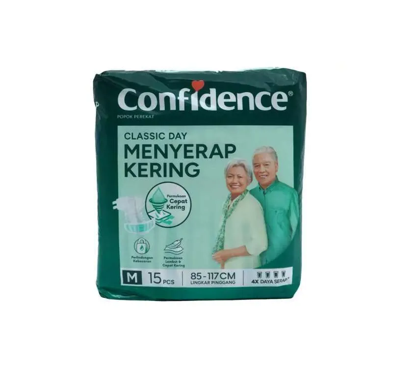 Confidence Popok Perekat Classic Day M 15PCS