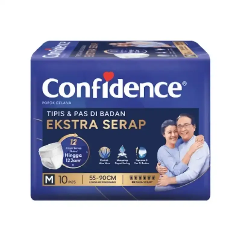 Confidence Popok Celana Ekstra Serap M 10PCS
