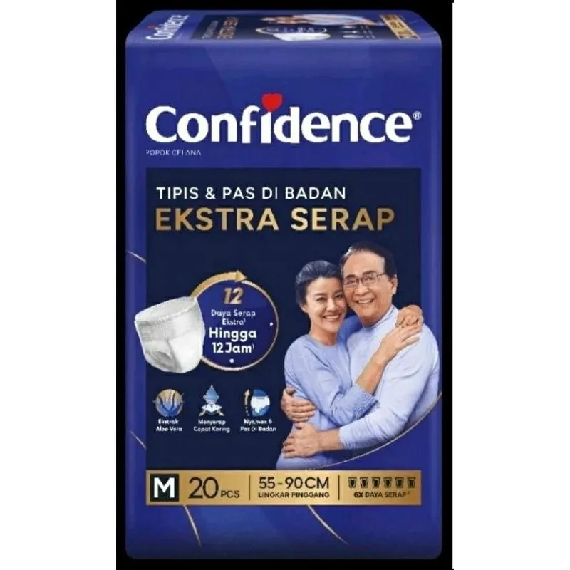 Confidence Popok Celana Ekstra Serap M 20PCS