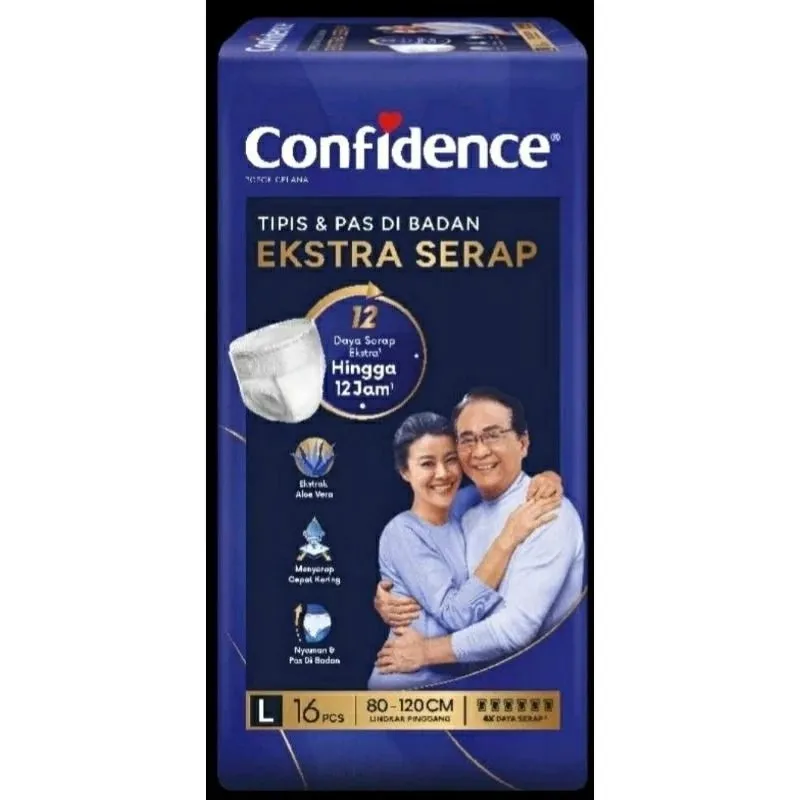 Confidence Popok Celana Ekstra Serap L 16PCS