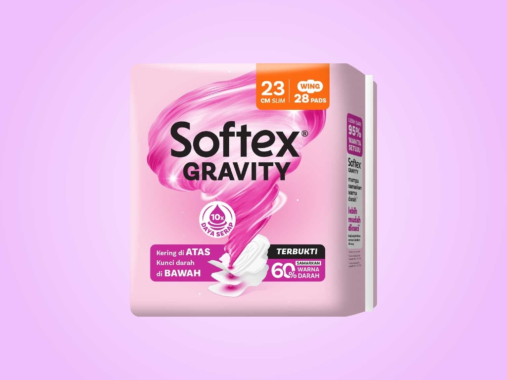 Softex Gravity 23cm Wing 28PCS