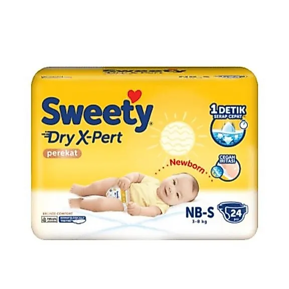 Sweety Dry X-Pert Perekat NB-S 24PCS