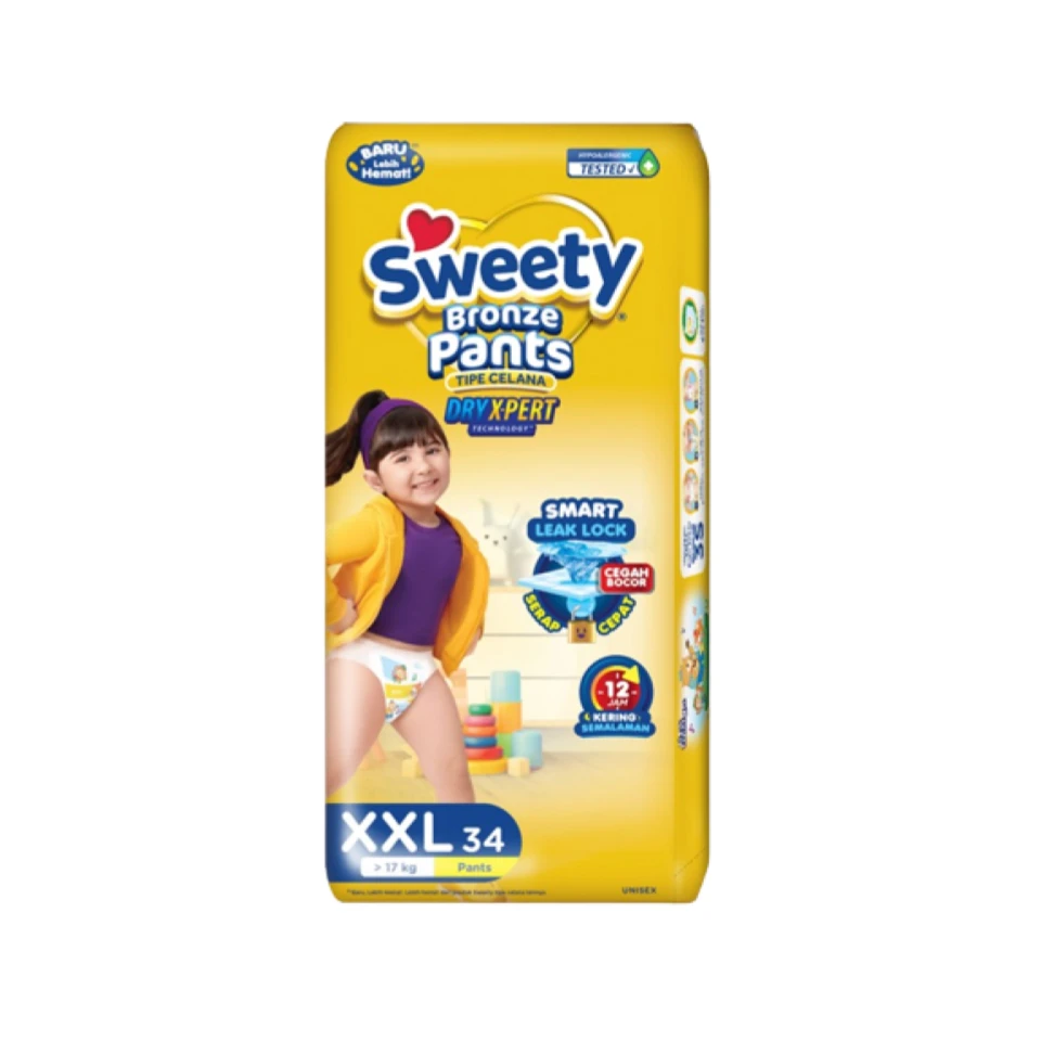 Sweety Dry X-Pert Pants XXL 34PCS