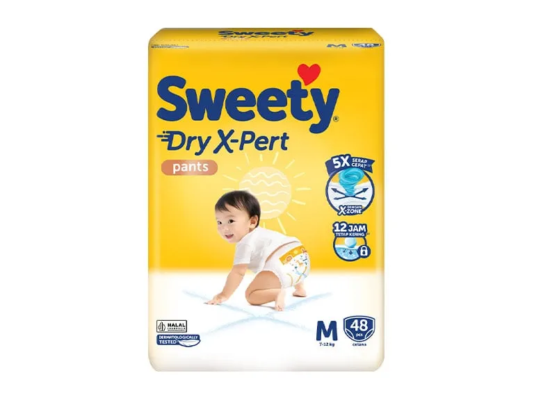 Sweety Dry X-Pert Pants M 48PCS