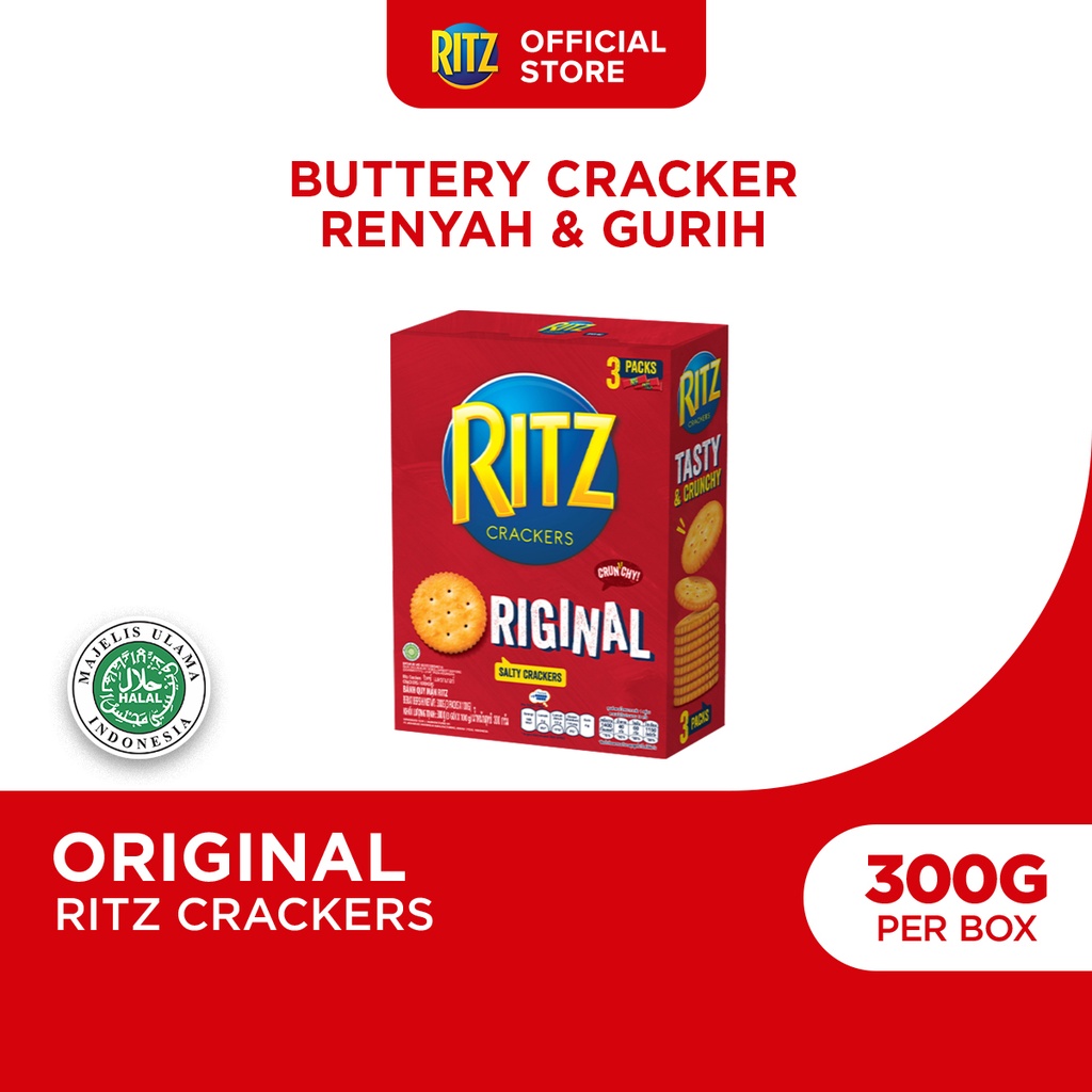 Ritz Crackers Original 3x100GR