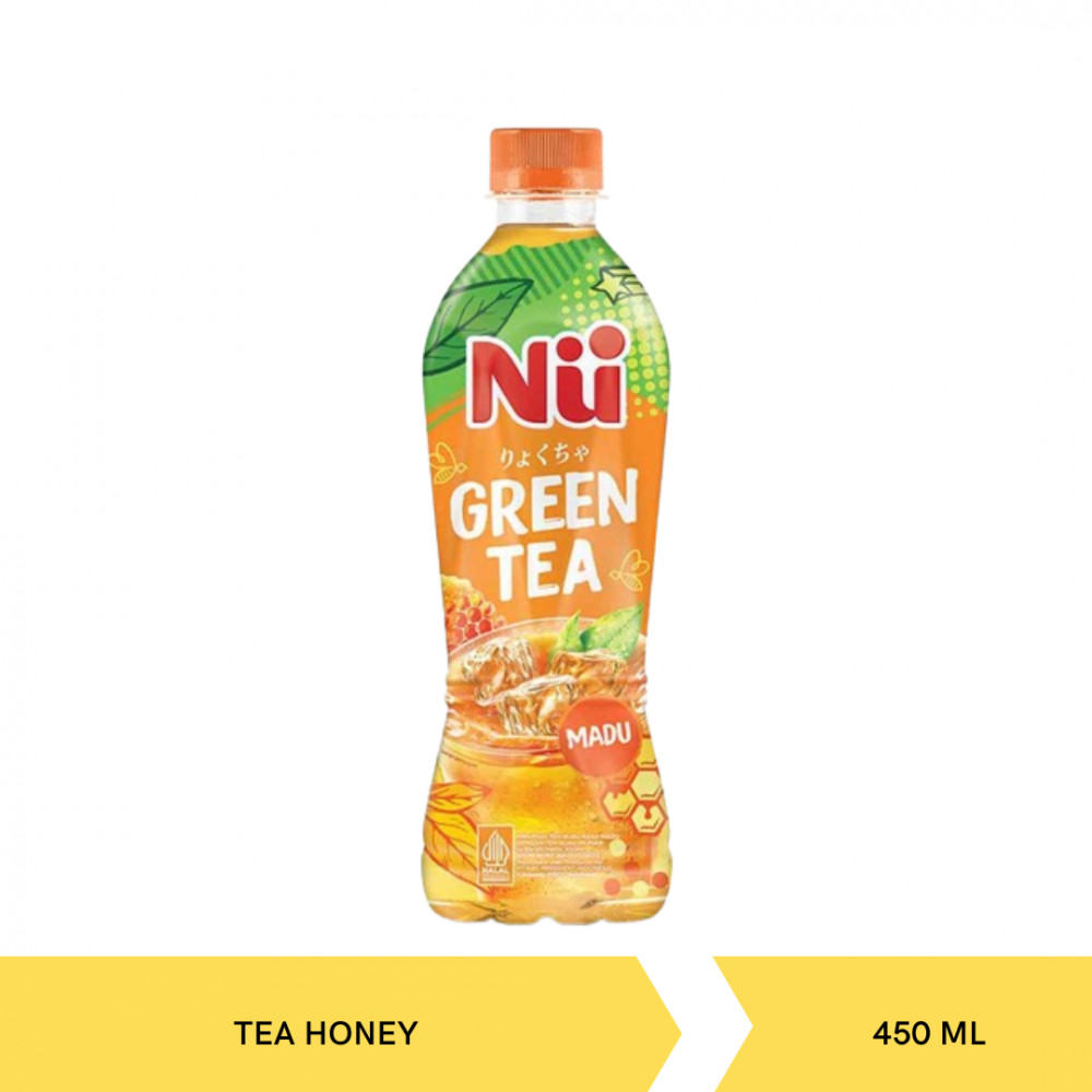 Nu Green Tea Madu Btl 450ML
