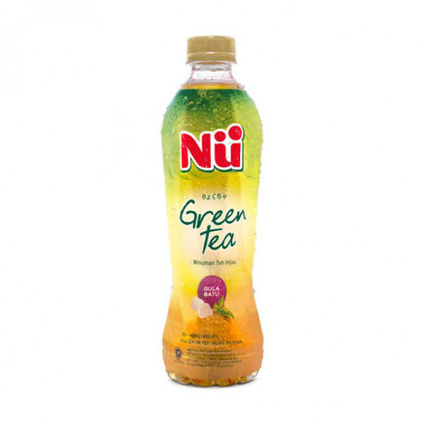 Nu Green Tea Gula Batu Btl 450ML