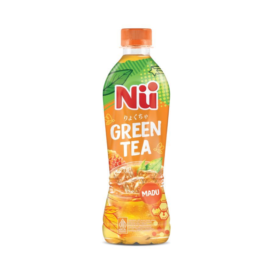 Nu Green Tea Madu Btl 330ML