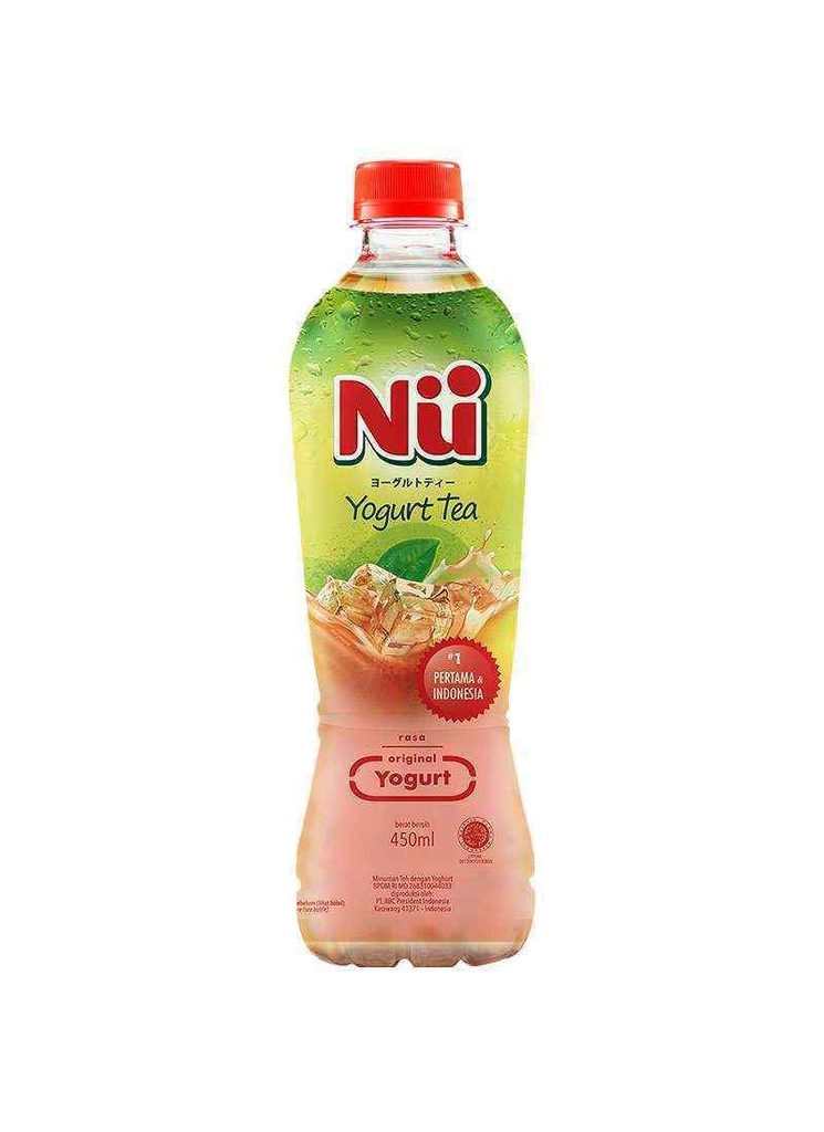 Nu Yogurt Tea Btl 450ML