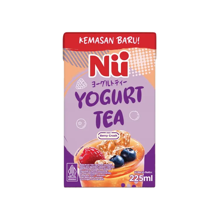 Nu Yogurt Tea Berry Crush 225ML