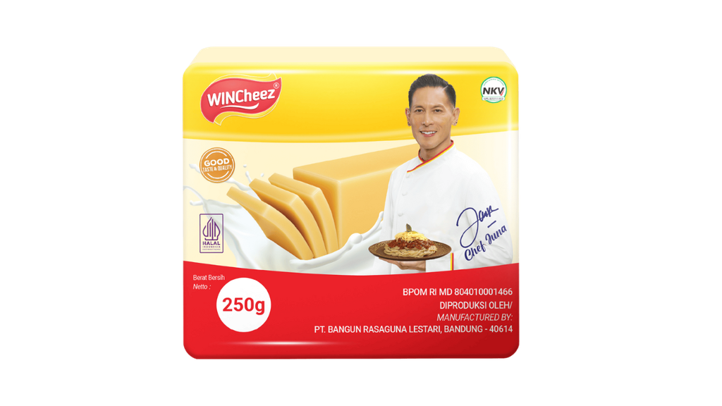 Wincheez Keju Cheddar Olahan 8X250GR