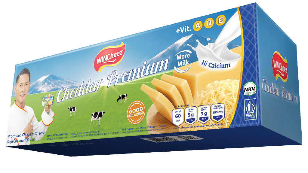 Wincheez Keju Cheddar Olahan Premium 2KG