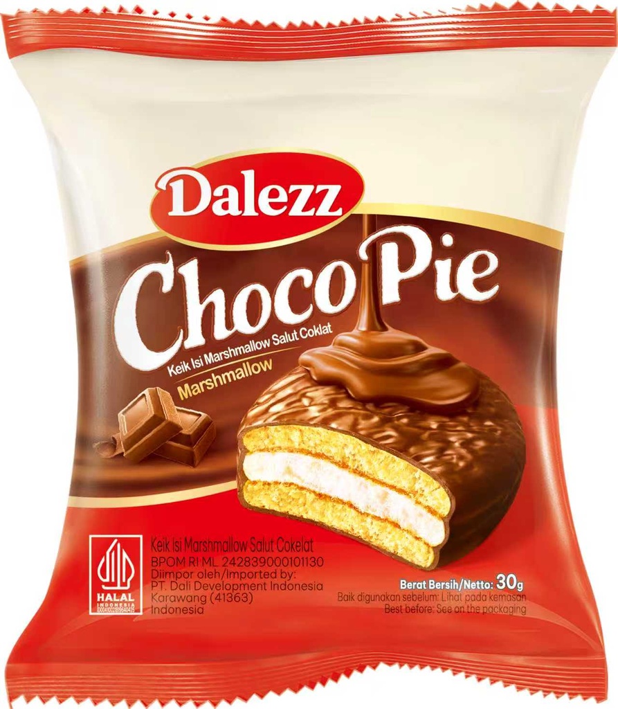 Dalezz Choco Pie Marshmallow 30GR