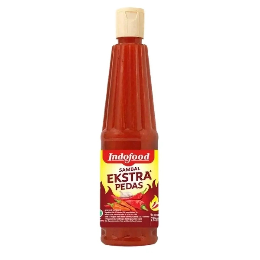Indofood Sambal Ekstra Pedas Btl 275ML