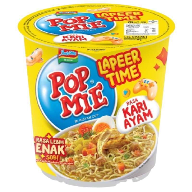 Pop Mie Lapeer Time Kari Ayam 75GR