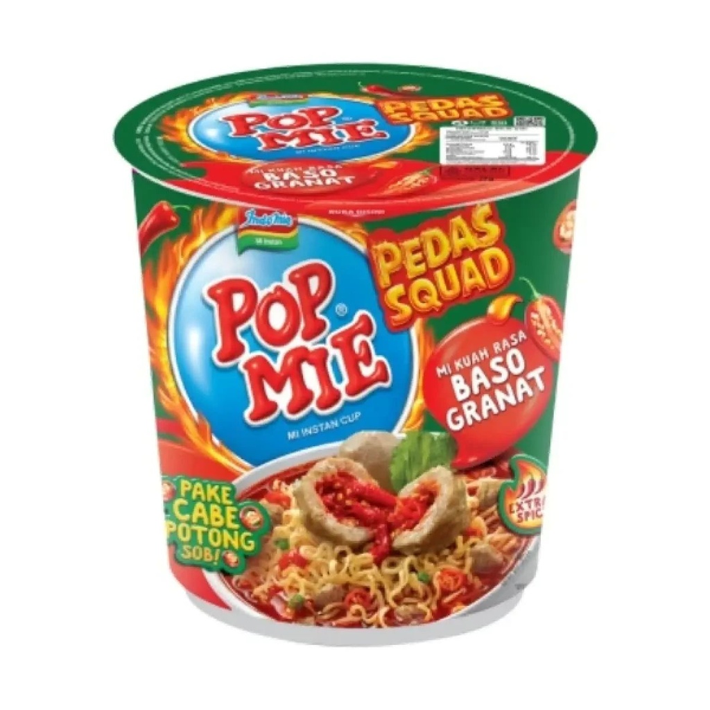 Pop Mie Pedas Squad Baso Granat 77GR