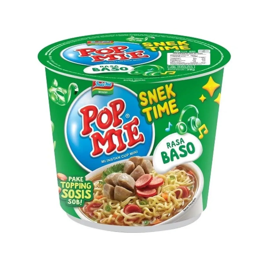 Pop Mie Snek Time Baso 38GR