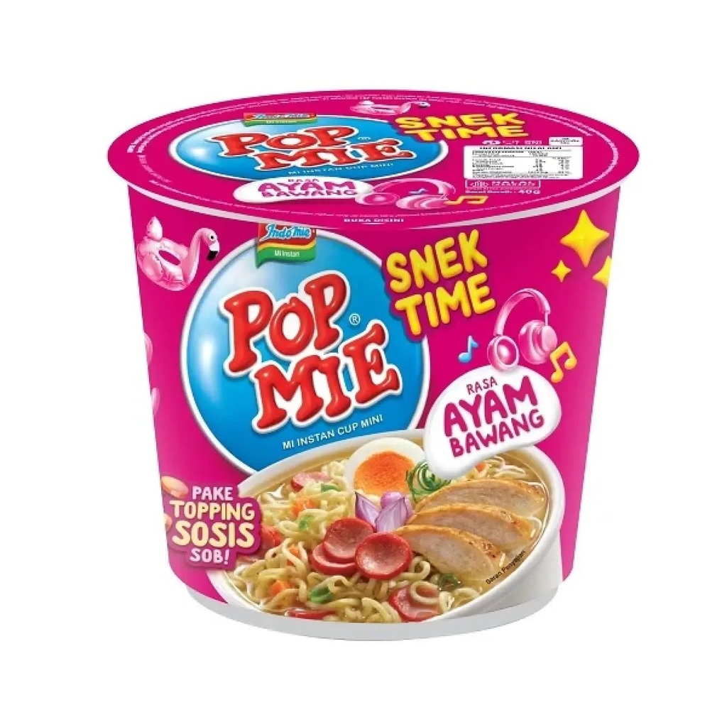 Pop Mie Snek Time Ayam Bawang 40GR
