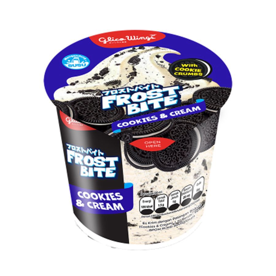 Frostbite Cookies & Cream Cup 90ML