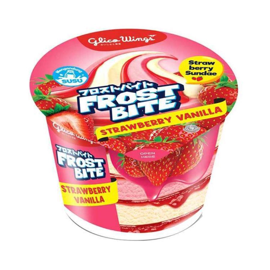 Frostbite Strawberry Vanilla Cup 90ML
