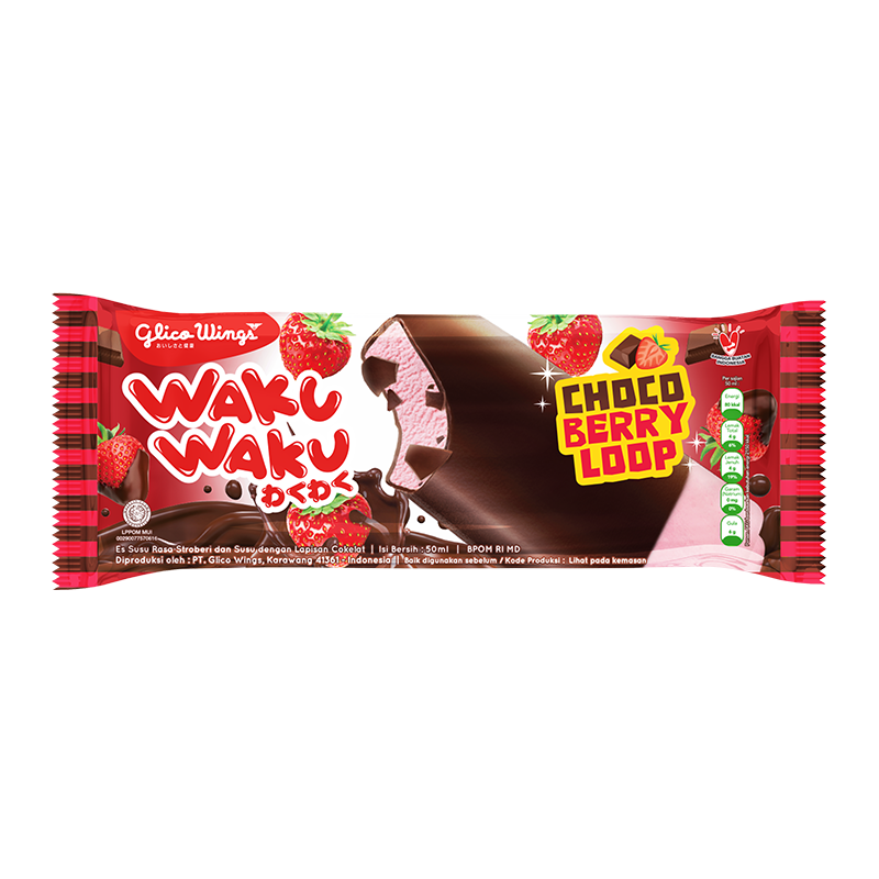 Waku Waku Choco Berry Loop 35ML