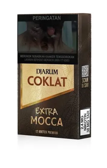 Djarum Coklat Extra Mocca Kretek Premium 12