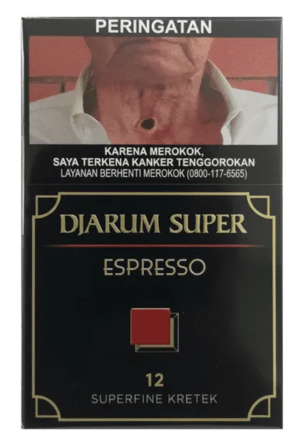 Djarum Super Espresso Superfine Kretek 12